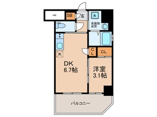 ＮＥＸＴ　ＳＴＡＧＥ本町の物件間取画像